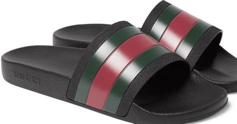 fake gucci slides how to spot|Gucci knockoff slides.